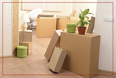 Pertenencias embaladas